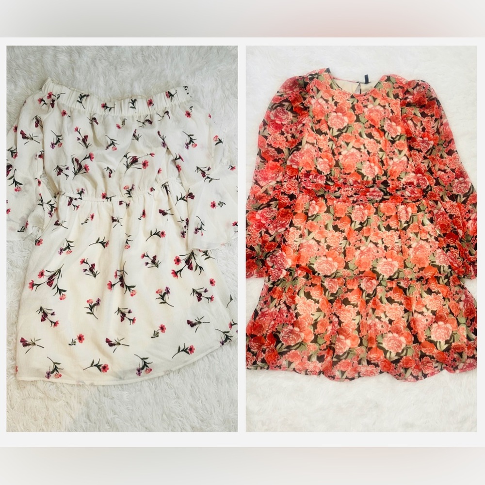Floral Dress Lot of Two Size Small